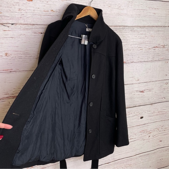 J. Crew black wool pea coat - Picture 4 of 12